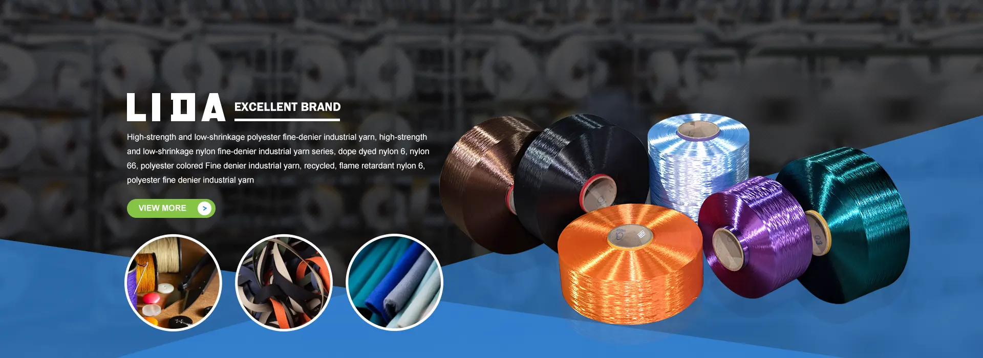 Fabricantes de fios reciclados da China